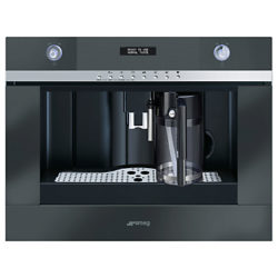 Smeg CMSC451 Integrated Coffee Machine Black Glass